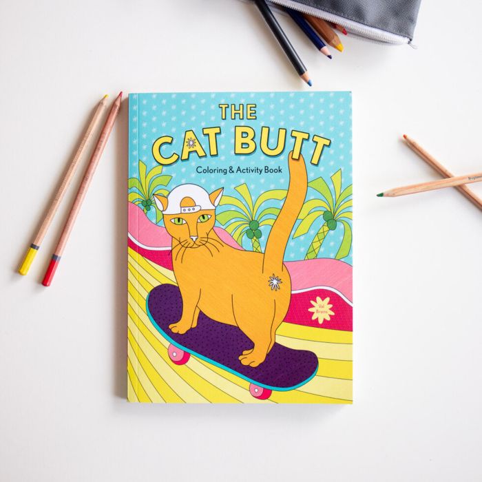 The Cat Butt Colouring and Activity Book